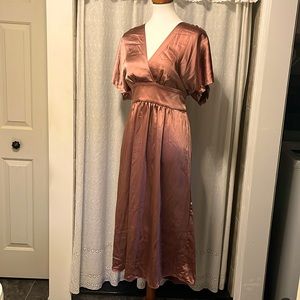 NWT Anne Klein bronze dress